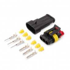 Разъем герметичный автомобильный РГА-4П (КВТ) (89506)