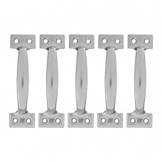 Ручка-скоба РС-120 цельнотянутая, цинк, 5 шт, (Металлист) (91594)