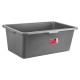 Таз прямоугольный строительный усиленный, 80 л Matrix (81472)