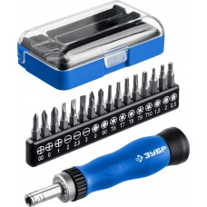 Отвертка реверсивная для точных работ 17 предм. ЗУБР Профессионал 25626-H17_z01