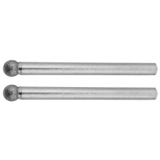 Мини-шарошки алюминиевые 4.0?3.2?38 мм 2 шт ЗУБР 35922