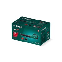 ЗУБР 20 В, 800 м3/ч, 1 АКБ LMS (4 Ач), воздуходувка аккумуляторная (ВА-800-41)