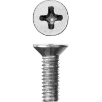 Винт с потайной головкой M4?12 мм DIN 965 кл. пр. 4.8 цинк 5 кг ЗУБР 303110-04-012