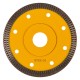 Диск алмазный отрезной 115 х 22,2мм, сплошной, супертонкий, горячий пресс, сухой/мокрый рез Denzel (73057)