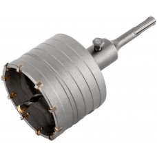 Коронка кольцевая по бетону, хвостовик 110 мм в сборе, 80 мм (33447)