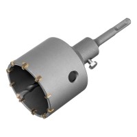 Коронка по бетону в сборе, М22 х 73 мм, SDS Plus Сибртех (703317)