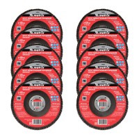 Круг лепестковый торцевой, P 60, 125 х 22.2 мм Matrix (74043)