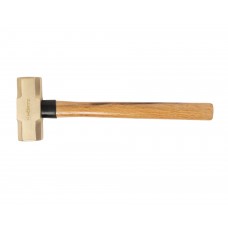Кувалда тупоносая 2 кг AlCu рукоятка дерево искробезопасная, HORTZ