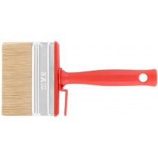 Макловица, 70%ПЭT/30% натур. щетина, нерж. обжим, красная пласт. ручка, 100 х 30 мм (30-0582)
