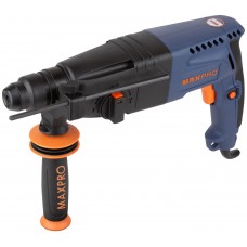 Перфоратор монтажный 620 Вт; 0-1000 об/мин; 2,5 Дж; 3 режима; Д/Б/М-30/24/13; 2,8 кг; SDS-PLUS; антивибрационная ручка; резиновые вставки MAX-PRO 85080