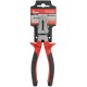 Плоскогубцы комбинированные Оптима, двухцветные обрезиненные ручки, полированная сталь 180 мм (47554)