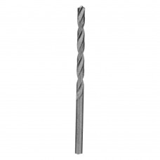 Сверло по металлу, 4 мм, полированное, HSS, 10 шт, цилиндрический хвостовик Matrix