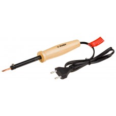 Паяльник 40 Вт, клин, с деревянной рукояткой ЗУБР 55405-40_z01