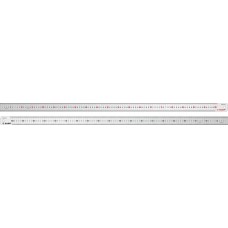 Усиленная нержавеющая линейка длина 1.0 м Профессионал ЗУБР Про-100 34280-100