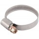 Хомут обжимной (нержавеющая сталь со сваркой) 25-40 мм (64280)