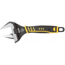 Ключ разводной Стайл, узкие губки, шкала, экстра увелич.захват, прорезин. ручка 250 мм ( 50 мм )