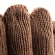 Перчатки трикотажные, двойные, полушерстяные, с ПВХ покрытием, Сибртех (68634)