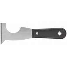 Шпатель многофункциональный малярный, пластиковая ручка 63 мм (06651)