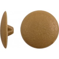 Заглушки для шурупов темно бежевый 100 шт. ПРОМ (31746)