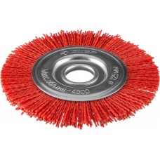 Щетка дисковая для УШМ 125 мм, нейлоновая проволока ЗУБР Профессионал 35160-125_z01