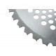 Диск для триммера, карбидные режущие зубья 255х25,4х40Т (81980)