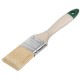 Кисть флейцевая Хард, натуральная светлая щетина, деревянная ручка 1,5 (38 мм) (01074)