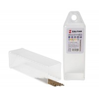 Комплект свёрл по металлу индустриальных, 10 шт, DIN 338, HSS-E Co5, Тип VA, 5xD, O1.00 мм (ZA-74010-S10)