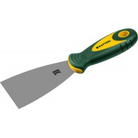 Шпатель 65 мм, х-образное профилированное полотно, двухкомпонентная ручка, нержавеющий KRAFTOOL 10035-065