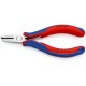Кусачки торцевые для электроники, маленькая фаска, узкие губки 35°, 120 мм, 2-комп ручки (KN-6472120)