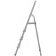 Лестница-стремянка алюминиевая, 4 ступени, вес 2,87 кг (65342)