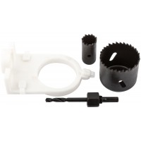 Набор для врезки замков с пластиковым шаблоном, 3 шт. (22/54 мм)