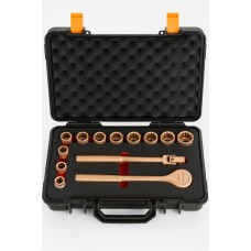 Набор торцевых головок искробезопасных 1/2