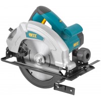 Пила дисковая 1300 Вт; 4500 об/мин; 185/20 мм; 4,4 кг; жел. опора; рез. накл.; блок шпинд.; коробка (80404)