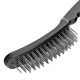 Щетка пятирядная металлическая с пластмассовой ручкой Sparta (748675)