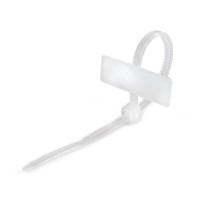 Стяжка нейлоновая КСМ 3x100 (бел) (100шт) (Fortisflex) (55810)