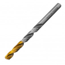 Сверло спиральное по металлу 6,5 x 100 мм, Р6М5, Golden Tip Denzel (718236)