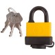 Замок навесной всепогодный 40х31 мм, стальная дужка 6 мм (67191)