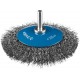 Щетка коническая для дрели 100 мм, витая стальная латунированная проволока 0.3 мм ЗУБР Профессионал 35230-100_z02