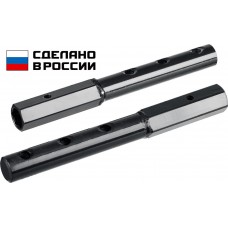 Удлинитель УД-2 НЕХ 23 - круг 30 мм, 2 шт ЗУБР 707107-2