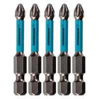 Бита торсионная PH2 x 50 мм, для ударных шуруповертов, 5 шт. Gross (11490)