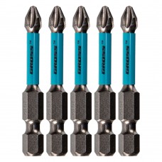 Бита торсионная PH2 x 50 мм, для ударных шуруповертов, 5 шт. Gross (11490)