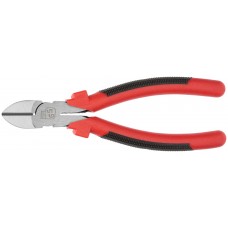 Бокорезы Стандарт, красно-черные пластиковые ручки, полированная сталь 190 мм