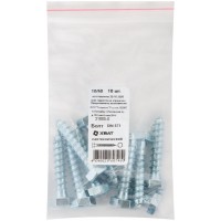 Болт сантехнический 10х50 мм DIN 571, 10 шт 31665-0