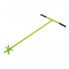 Бур лопастной со сменными ножами, 1000 мм, диаметр 150 мм, 200 мм, Сибртех (64448)