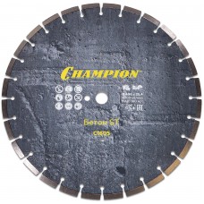 Диск алмазный CHAMPION бетон ST 400/25,4/10 Concremax (старый бетон, ж/б с наполн.сред.тв) (C1605)