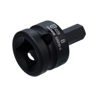 Головка торцевая ударная HEX 8 мм, 1/2