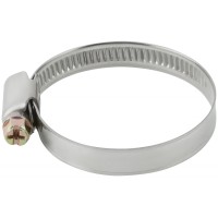 Хомут обжимной (нержавеющая сталь со сваркой) 32-50 мм (64284)