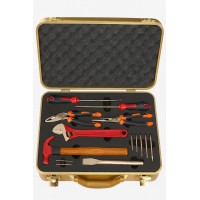 Набор взрывобезопасного инструмента (14 предметов) BeCu No.AA19-14, HORTZ
