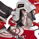 Пила торцовочная Einhell TC-SM 216, 1600Вт,216х30мм,пропил 65х305мм,лазер,диск 48 зб (4300380)