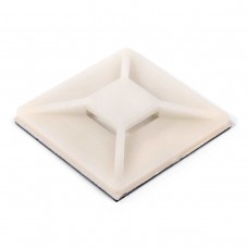 Площадка самоклеящаяся ПМС 40х40 (бел) (100шт) (Fortisflex) (49447)